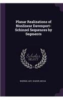 Planar Realizations of Nonlinear Davenport-Schinzel Sequences by Segments