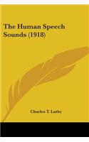 Human Speech Sounds (1918)