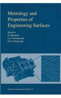 Metrology and Properties of Engineering Surfaces: (English)