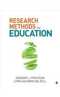 Research Methods for Education