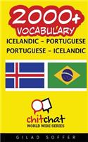 2000+ Icelandic - Portuguese Portuguese - Icelandic Vocabulary