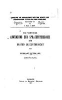 Die praktische Anwendung der Sprachphysiologie beim ersten Leseunterricht