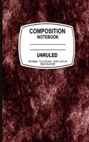 Unruled Composition Notebook