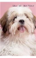 Lhasa Apso April Notebook Lhasa Apso Record, Log, Diary, Special Memories, to Do List, Academic Notepad, Scrapbook & More