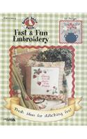 Gooseberry Patch: Fast & Fun Embroidery: (Gooseberry Patch (Leisure Arts))