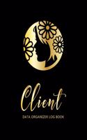 Client Data Organizer Log Book: Customer Log - Profile Tracker - Client Tracking Book with Alphabet Tabs - Nail Baber Salon Hairstylist Log Book - Information Keeper Book(5 Client Organizer Notebook)