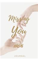 Missing You BEN Journal: Lined Notebook / Journal Gift, 120 Pages, 6x9, Soft Cover, Matte Finish