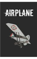 AIRPLANE Lined Notebook
