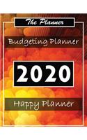 Budget Planner 2020: Financial planner organizer budget book 2020, Yearly Monthly Weekly & Daily budget planner, Fixed & Variable expenses tracker, Sinking Funds tracker