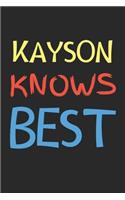 Kayson Knows Best