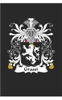 Grassi: Grassi Coat of Arms and Family Crest Notebook Journal (6 x 9 - 100 pages)