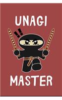 Unagi Master: Lined Notebook, Journal birthday, christmas gift for friends and family - Secret Santa