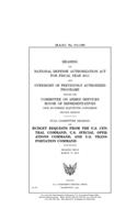 Hearing on National Defense Authorization Act for Fiscal Year 2011 and oversight of previously authorized programs