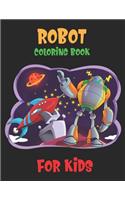 Robot Coloring Book For Kids