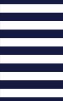2020 Weekly Planner Navy Blue White Stripes 134 Pages: 2020 Planners Calendars Organizers Datebooks Appointment Books Agendas
