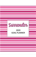 Surrender 2020 Goal Planner