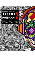 Giorno dei Morti - Teschi Mossicani - 2 - Libro da Colorare