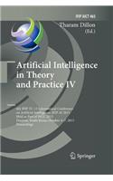 Artificial Intelligence in Theory and Practice IV: 4th Ifip Tc 12 International Conference on Artificial Intelligence, Ifip AI 2015, Held as Part of Wcc 2015, Daejeon, South Korea, October 4-7, 2015,