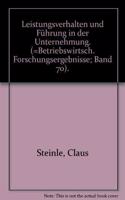 Leistungsverhalten Und Fuhrung in Der Unternehmung