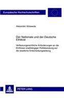 Der Nationale Und Der Deutsche Ethikrat