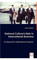 National Culture's Role in International Business