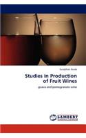 Studies in Production of Fruit Wines