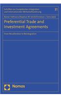 Preferential Trade and Investment Agreements