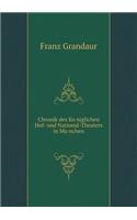 Chronik des Königlichen Hof- und National-Theaters in München
