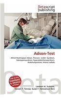 Adson-Test: (German)