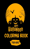 Happy Halloween Coloring Book For Kids