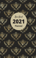 Bee Kind 2021 Planner