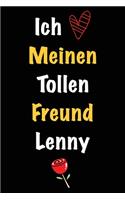Ich Liebe Meinen Tollen Freund Lenny: Geschenk an Boyfriend Namens Lenny von seiner Freundin - Geburtstagsgeschenk, Weihnachtsgeschenk oder Valentinstag für einen Mann Namens Lenny - Fül
