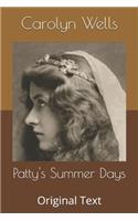 Patty's Summer Days: Original Text