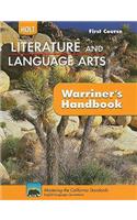 Holt Literature & Language Arts Warriner's Handbook: Student Edition Grade 7 First Course CA First Course 2010(Holt Literature & Language Arts Warriner's Handbook)