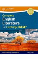 Complete English Literature for Cambridge IGCSE