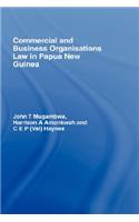 Commercial and Business Organizations Law in Papua New Guinea