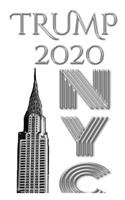 Trump-2020 Iconic Chrysler Building Sir Michael designer NYC writing Drawing Journal.