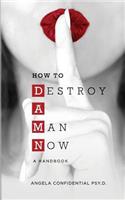 How to Destroy a Man Now (Damn): A Handbook