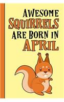 Awesome Squirrels Are Born in April