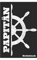Papitän Notizbuch: Liniertes A5 Heft für alle Kapitäne mit Kind - auch Papitän genannt