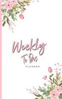 Weekly To Dos Planner