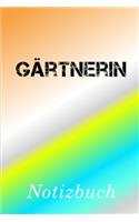 Gärtnerin Notizbuch