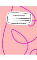 Composition Notebook: 7.44 x 9.69, 18.90 x 24.61cm - Wide Rule School Notebook Journal