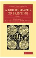Bibliography of Printing