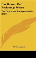 Das Kassen Und Rechnungs Wesen
