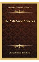 Anti-Social Societies