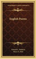 English Poems