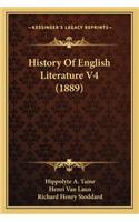 History Of English Literature V4 (1889)