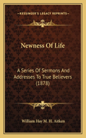 Newness Of Life