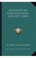 Biografische Herinneringen, 1843-1893 (1894)
